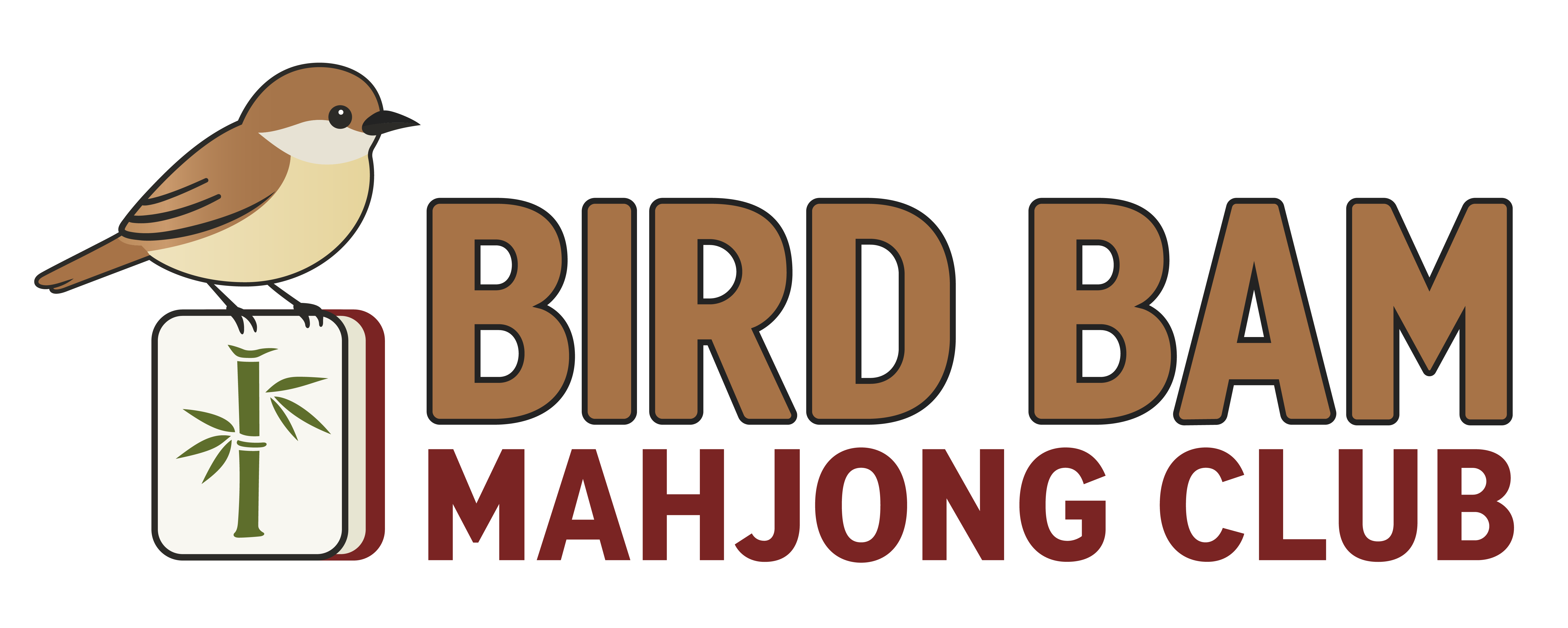 Bird Bam Mahjong Club Logo